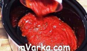 Диетические фрикадельки в томатном соусе