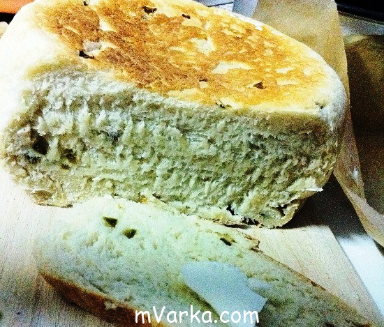 Итальянский хлеб с жаренным луком