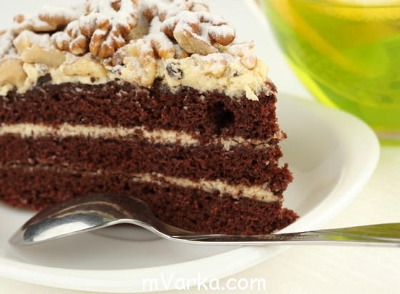 Шоколадный торт в мультиварке с кокосовым кремом
